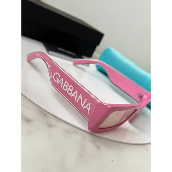 NEW Dolce Gabbana DG6187 Slim Pink Sunglasses - Picture 5 of 10